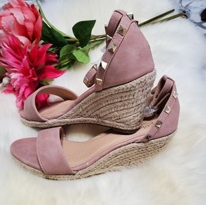 Catherine  Malandrino Steadie Wedge Sandals NIB